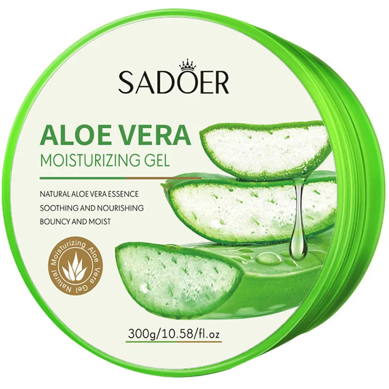 SADOER Aloe Vera Gel Cream – Moisturising & Brightening Face Cream 300g