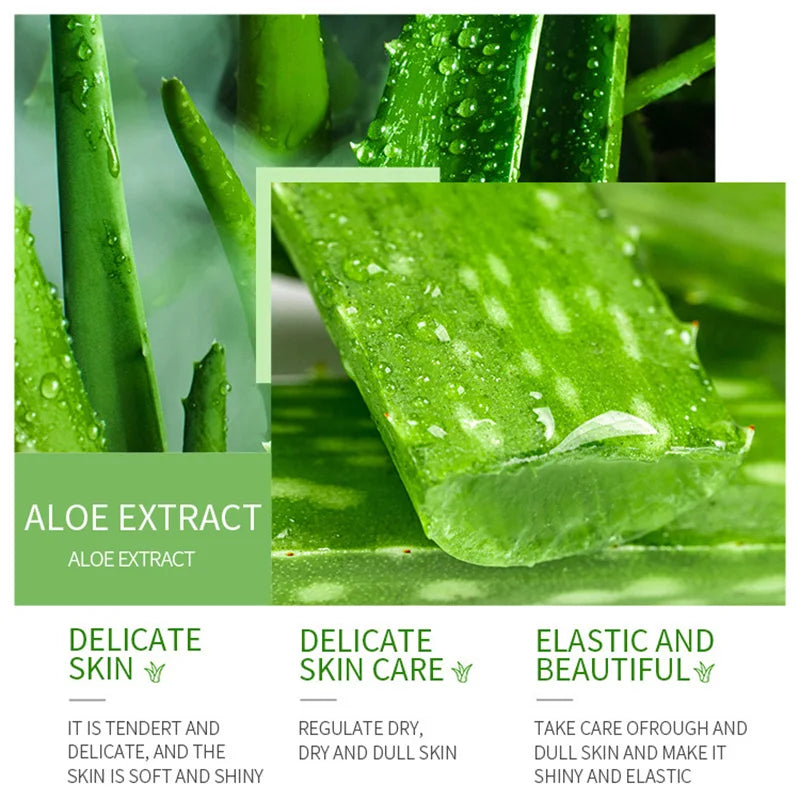 SADOER Aloe Vera Gel Cream – Moisturising & Brightening Face Cream 300g